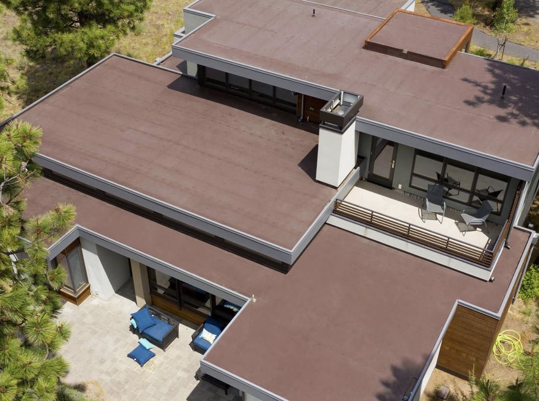 Flat roof