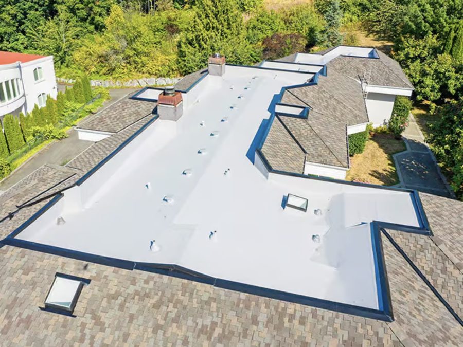 Flat roof