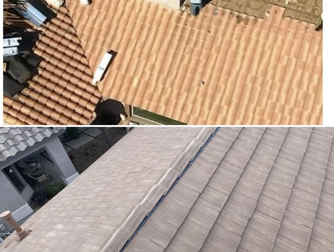 Tile roof